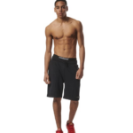 Body Action Athleisure Style Shorts Black