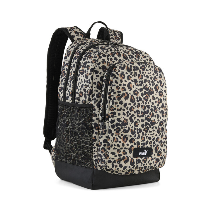Puma Academy AOP Backpack Γυναικείο Σακίδιο Πλάτης σε Λεοπάρ Σχέδιο