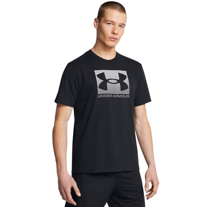 Under Armour Boxed Sports Updated SS Ανδρικό Κοντομάνικο Μαύρο