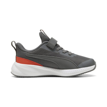 Puma Flyer 3 AC+ PS Παιδικά Παπούτσια Τρεξίματος Με Σκρατς Γκρι / Κόκκινα