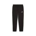 Puma Ess No.1 Logo TR Sweatpants Ανδρικό Παντελόνι Ίσιο Μαύρο