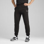 Puma Ess Logo Fleece CL Sweatpants Ανδρικό Παντελόνι Μαύρο
