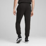 Puma Ess Logo Fleece CL Sweatpants Ανδρικό Παντελόνι Μαύρο