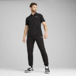 Puma Ess Logo Fleece CL Sweatpants Ανδρικό Παντελόνι Μαύρο
