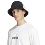 adidas 3-Stripes Bucket Hat Καπέλο Μαύρο