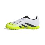 adidas Predator Club Turf Boots Kids Παιδικά Παπούτσια Ποδοσφαίρου Λευκά/ Λαχανί