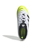 adidas Predator Club Turf Boots Kids Παιδικά Παπούτσια Ποδοσφαίρου Λευκά/ Λαχανί