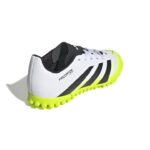 adidas Predator Club Turf Boots Kids Παιδικά Παπούτσια Ποδοσφαίρου Λευκά/ Λαχανί