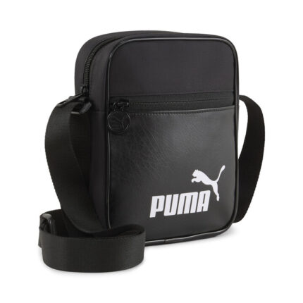 Puma Campus Portable Shoulder Bag Τσάντα Ώμου / Χιαστί Μαύρη