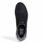 Skechers Bobs Sport Squad 4 - Direct Step Ανδρικά Sneakers Μαύρα