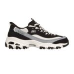 Skechers D'Lites - Smooth Nostalgia Γυναικεία Sneakers Μαύρα