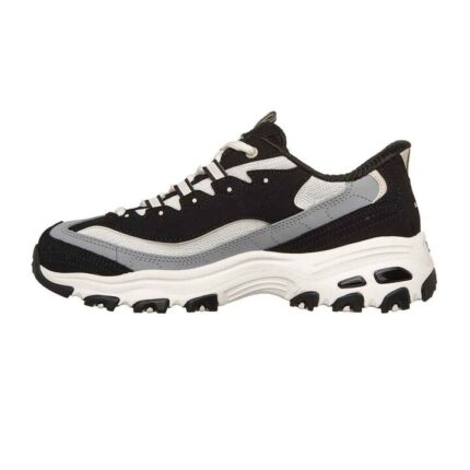 Skechers D'Lites - Smooth Nostalgia Γυναικεία Sneakers Μαύρα