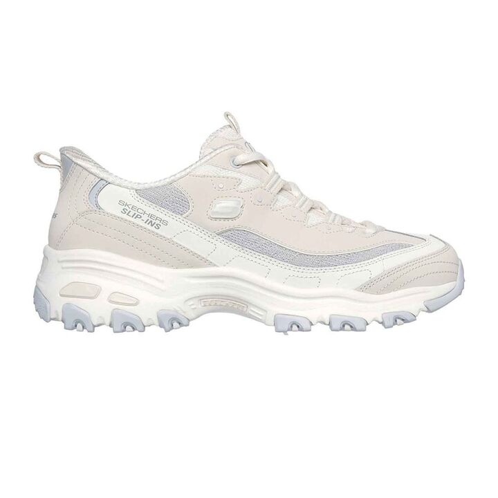 Skechers D'Lites - Smooth Nostalgia Γυναικεία Sneakers Μπεζ