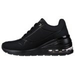 Skechers Million Air-Elevated Air Γυναικεία Sneakers Μαύρα
