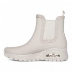 Skechers Uno Rugged - Dancing N The Rain Γυναικεία Μποτάκια Εκρού