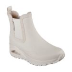 Skechers Uno Rugged - Dancing N The Rain Γυναικεία Μποτάκια Εκρού