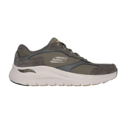 Skechers Arch Fit 2.0 - The Keep Ανδρικά Αθλητικά Παπούτσια Λαδί