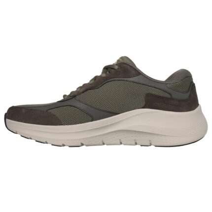 Skechers Arch Fit 2.0 - The Keep Ανδρικά Αθλητικά Παπούτσια Λαδί