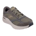 Skechers Arch Fit 2.0 - The Keep Ανδρικά Αθλητικά Παπούτσια Λαδί