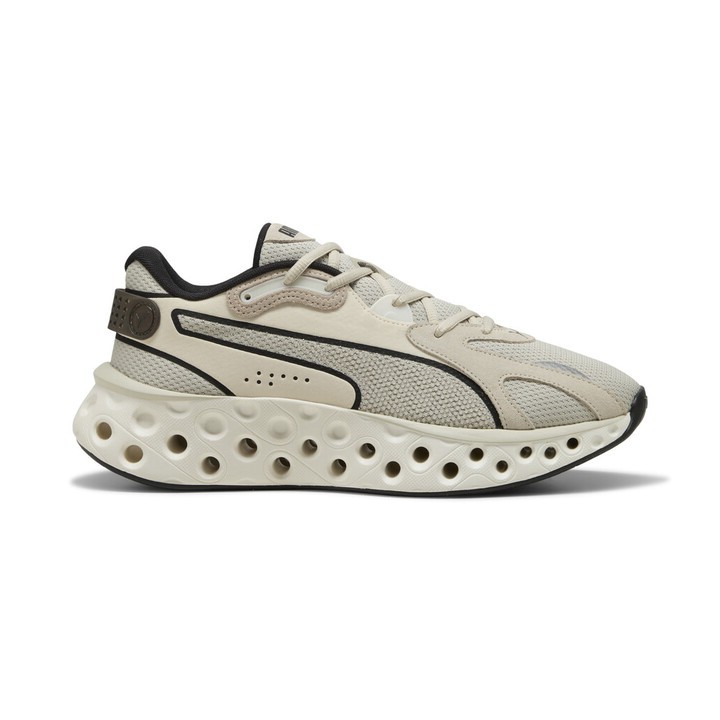 Puma Softride Frequence Ανδρικά Παπούτσια Τρεξίματος Μπεζ