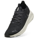 Puma Softride Symmetry Fuzion LS Ανδρικά Παπούτσια Τρεξίματος Σκούρο Γκρι