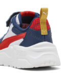 Puma Trinity Lite AC+ Inf Βρεφικά Sneakers Λευκά / Μπλε / Κόκκινα
