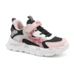 Fila Memory Musha 2 V Παιδικά Sneakers με Σκρατς Ροζ / Μαύρα