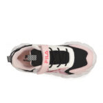 Fila Memory Musha 2 V Παιδικά Sneakers με Σκρατς Ροζ / Μαύρα