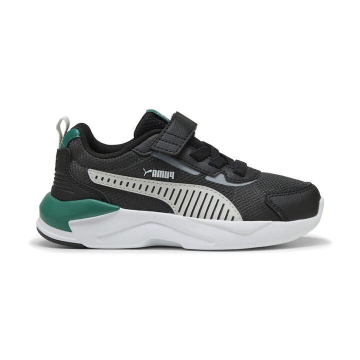Puma X-Ray 3 LT AC+ PS Παιδικά Sneakers με Σκρατς Μαύρο / Πράσινο