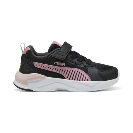 Puma X-Ray 3 LT AC+ PS Παιδικά Sneakers με Σκρατς Μαύρο / Ροζ