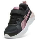 Puma X-Ray 3 LT AC+ PS Παιδικά Sneakers με Σκρατς Μαύρο / Ροζ