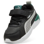 Puma X-Ray 3 LT AC+ Inf Βρεφικά Sneakers με Σκρατς Μαύρο / Πράσινο