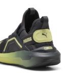 Puma Soft Enzo 5 Jr Παιδικό Παπούτσι Τρεξίματος Ανθρακί / Λαχανί