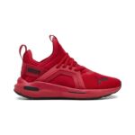 Puma Soft Enzo 5 AC PS Παιδικό Παπούτσι Τρεξίματος Κόκκινο