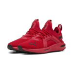 Puma Soft Enzo 5 AC PS Παιδικό Παπούτσι Τρεξίματος Κόκκινο