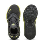 Puma Soft Enzo 5 AC PS Παιδικό Παπούτσι Τρεξίματος Ανθρακί / Λαχανί
