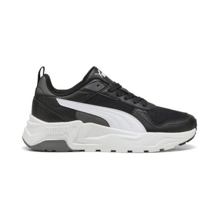 Puma Trinity 2 LT Jr Παιδικά Sneakers Μαύρα