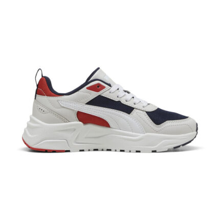 Puma Trinity 2 LT Jr Παιδικά Sneakers Λευκά / Μπλε / Κόκκινα