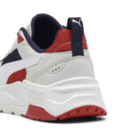 Puma Trinity 2 LT Jr Παιδικά Sneakers Λευκά / Μπλε / Κόκκινα