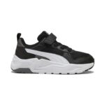 Puma Trinity 2 LT AC+PS Παιδικά Sneakers Με Σκρατς Μαύρα