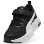 Puma Trinity 2 LT AC+PS Παιδικά Sneakers Με Σκρατς Μαύρα