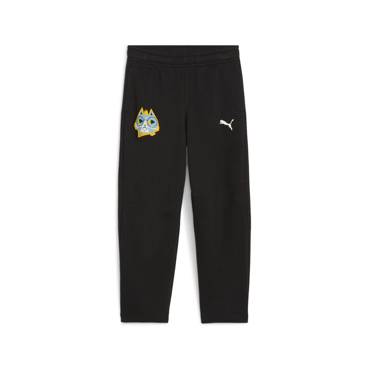 Puma Moody Cat TR PS Παιδικό Παντελόνι Μαύρο