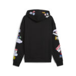 Puma Hooper Hotline Pullover Hooded Ανδρική Φούτερ Μπλούζα με Κουκούλα Μαύρη