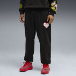 Puma Hooper Hotline Sweatpants Ανδρικό Παντελόνι με Λάστιχο Μαύρο