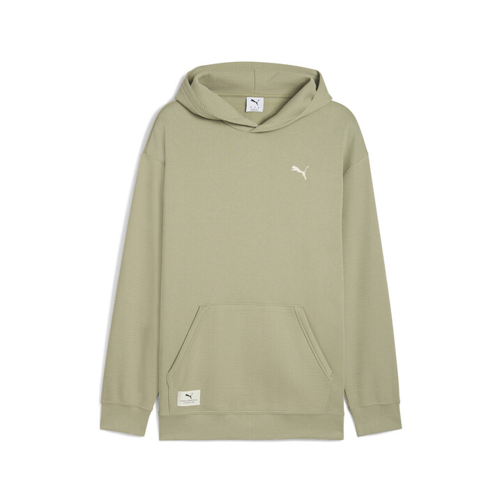 Puma Class Relaxed Pinnacle Hoodie FL Ανδρική Φούτερ Μπλούζα με Κουκούλα Λαδί