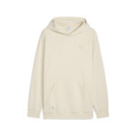 Puma Class Relaxed Pinnacle Hoodie FL Ανδρική Φούτερ Μπλούζα με Κουκούλα Εκρού
