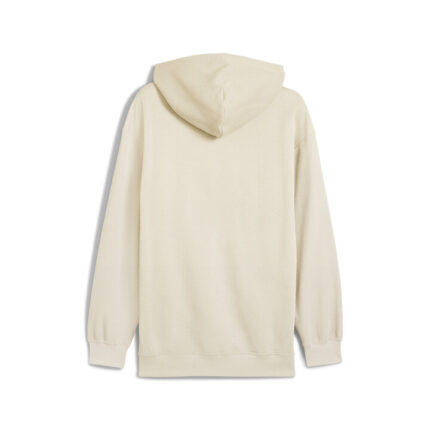 Puma Class Relaxed Pinnacle Hoodie FL Ανδρική Φούτερ Μπλούζα με Κουκούλα Εκρού