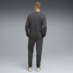 Puma Elevated Crew Sweat Suit FL Ανδρικό Σετ Φόρμας Γκρι Σκούρο