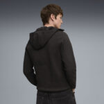 Puma Evostripe Full-Zip Hoodie DK Ανδρική Ζακέτα Μαύρη