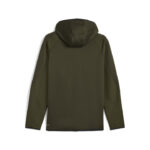 Puma Evostripe Full-Zip Hoodie DK Ανδρική Ζακέτα Λαδί